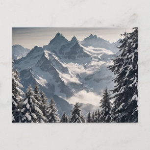 Swiss Alps Postcard