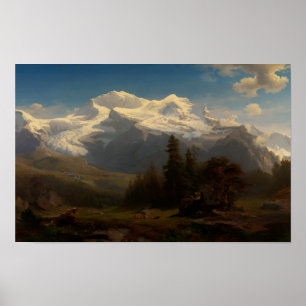 Swiss Alps Poster