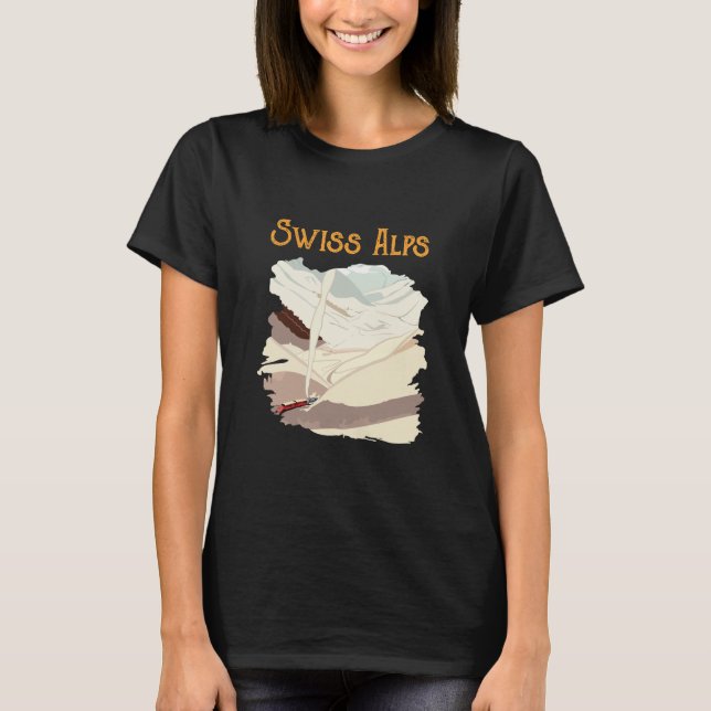 Swiss Alps T-Shirt (Front)
