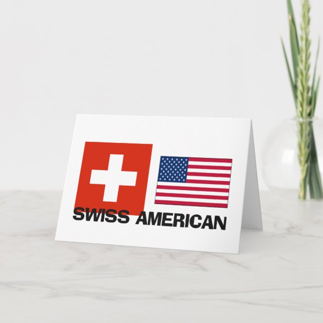 Swiss American Card (Front)