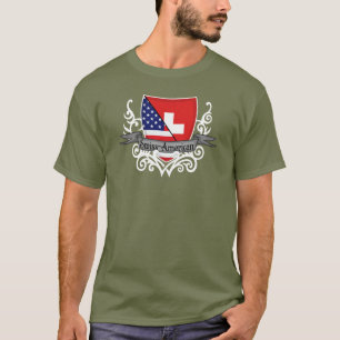 Swiss-American Shield Flag T-Shirt