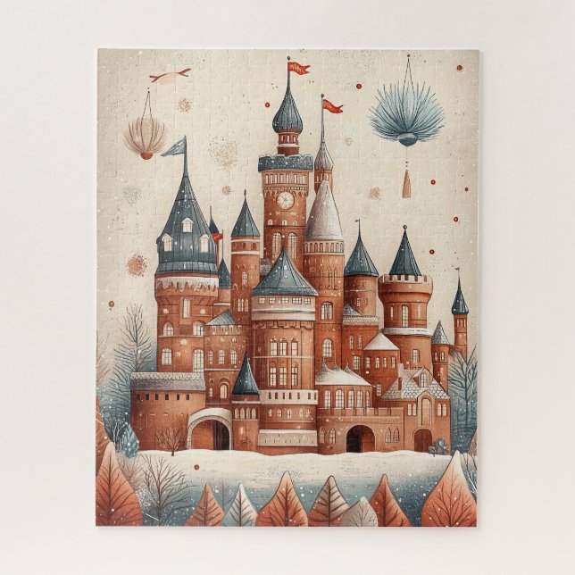 Swiss Castle Jigsaw Puzzle (Vertical)