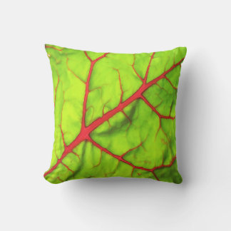 Swiss Chard Leaf Cushion