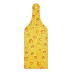 Swiss Cheese Cheezy Texture Pattern Cutting Board