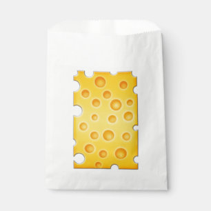 Swiss Cheese Cheezy Texture Pattern Favour Bags