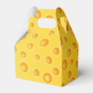Swiss Cheese Cheezy Texture Pattern Favour Box