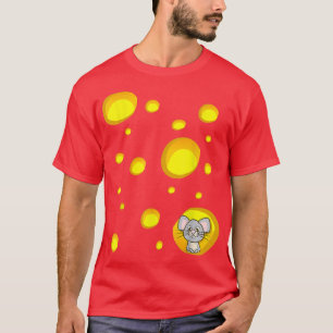 Swiss Cheese Costume   Halloween Costume  T-Shirt