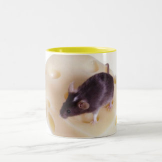 Swiss Cheese Mouse Mug