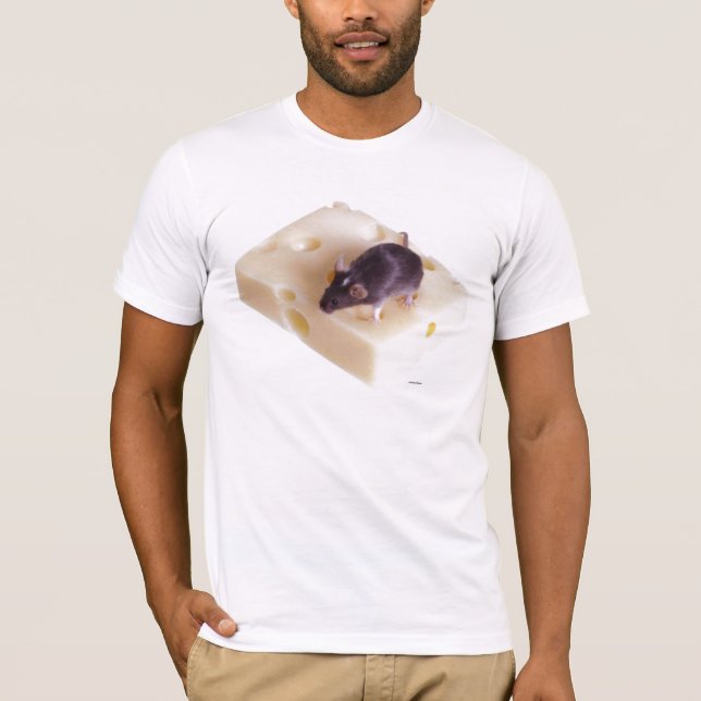 Swiss Cheese Mouse T-Shirt (Front)