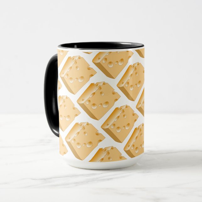 Swiss Cheese Mug (Front Left)