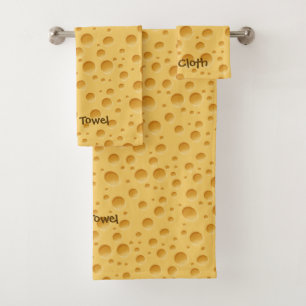 Swiss Cheese Pattern Bath Towel Set
