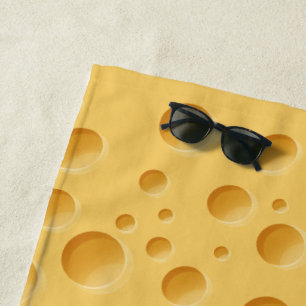 Swiss Cheese Pattern Beach Towel