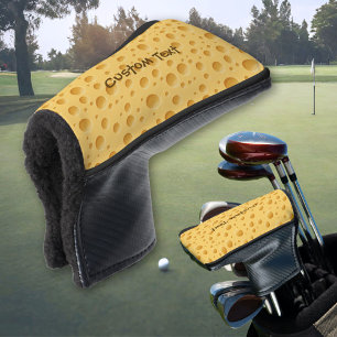 Swiss Cheese Pattern Golf Head Cover
