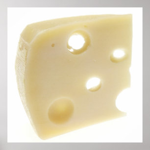 Swiss Cheese Poster