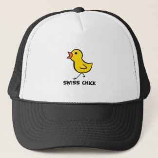 Swiss Chick Trucker Hat