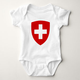 Swiss coat of arms - Swiss Souvenir Baby Bodysuit