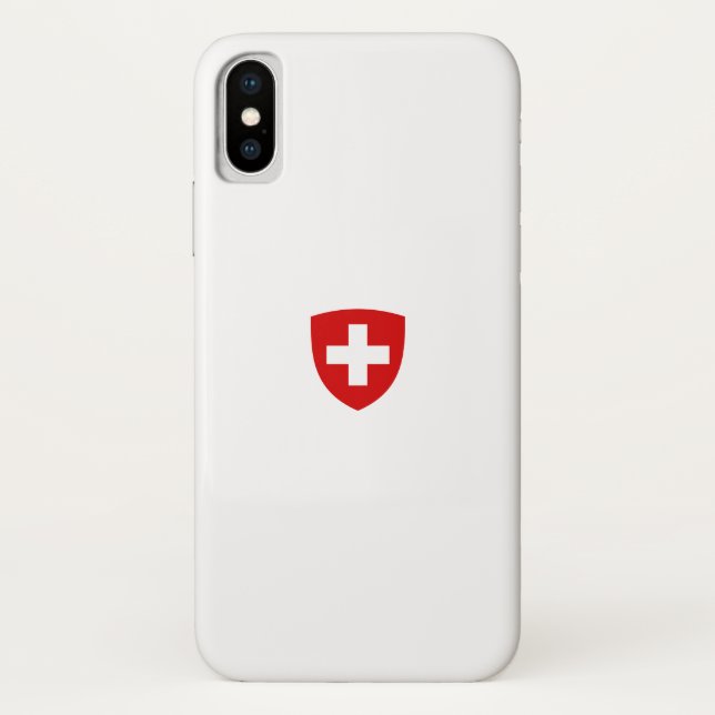 Swiss Coat of Arms - Switzerland Souvenir Case-Mate iPhone Case (Back)