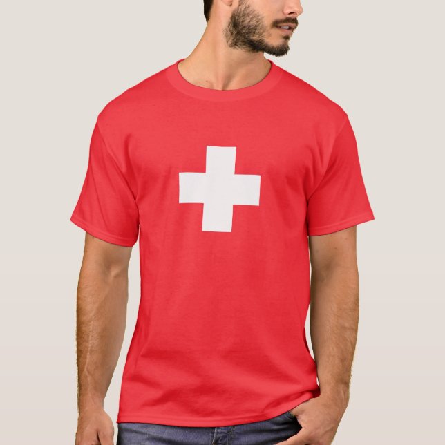 Swiss Cross Plus T-Shirt (Front)