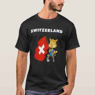 Swiss Domestic Cat Switzerland Fan T-Shirt