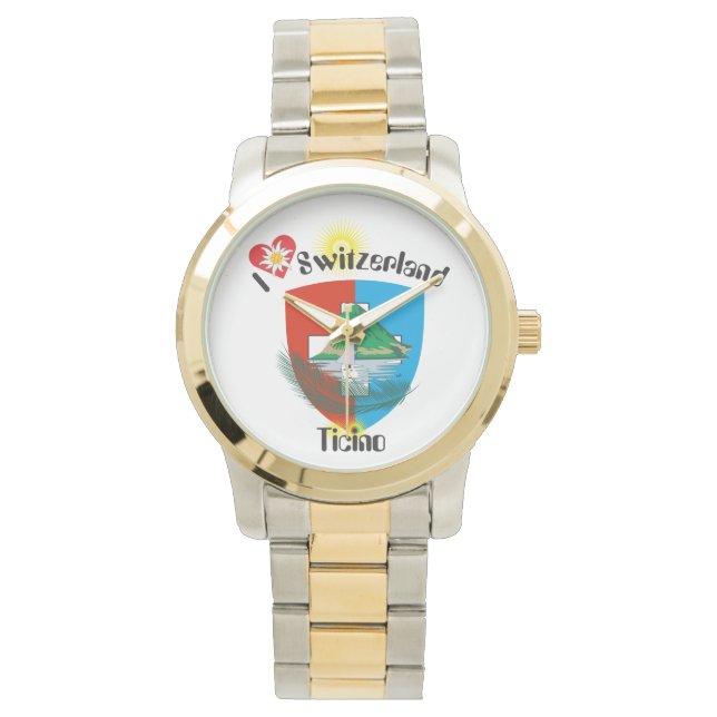 Swiss draft of Ticino in Switzerland Watch (Front)