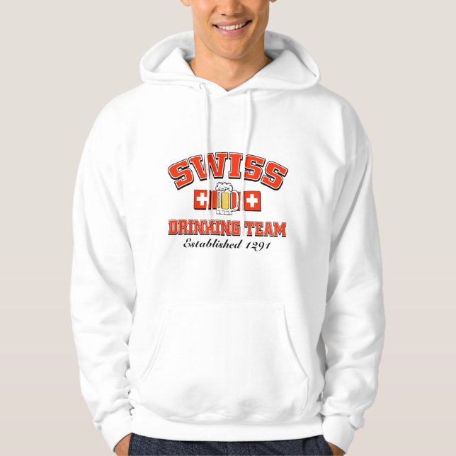 Swiss Drinking Team Hoodie (Front)