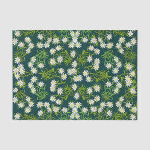 Swiss Edelweiss Mountain Flowers Tissue Paper