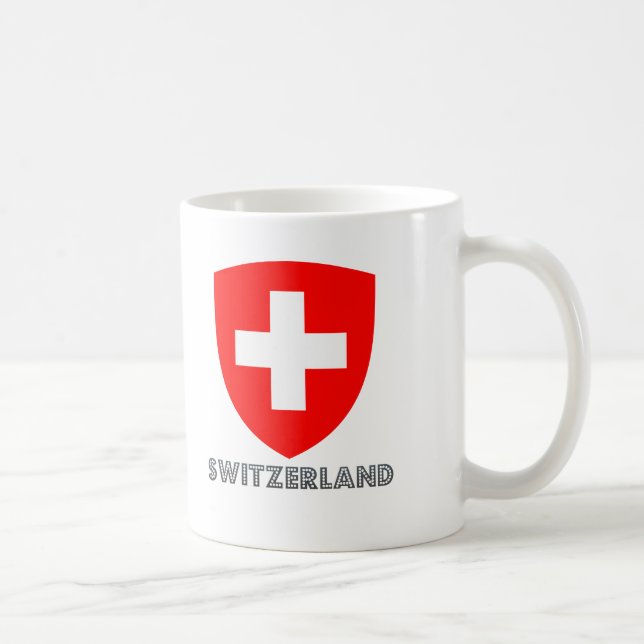 Swiss Emblem Coffee Mug (Right)