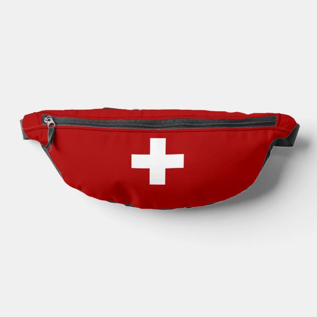 Swiss flag bum bags (Lay Down)