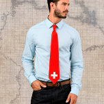 Swiss flag Neck Tie / Switzerland business fashion<br><div class="desc">Neck Tie: Switzerland & Swiss flag business fashion - love my country,  holiday,  travel,  patriots / sports fans</div>