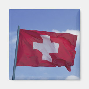 Swiss Flag RF) Magnet