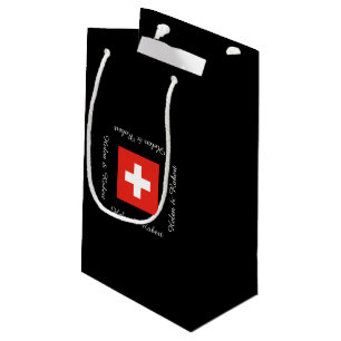 Swiss Flag Small Gift Bag