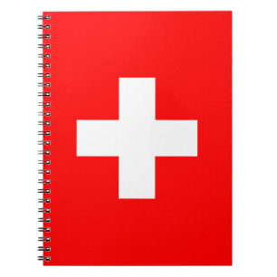 Swiss Flag (Switzerland) Notebook