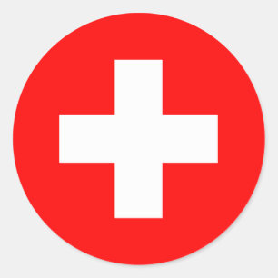 Swiss Flag Switzerland Sticker – Swiss Pride
