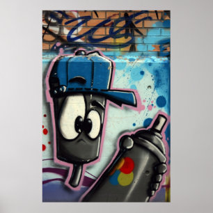 Swiss Graffiti Poster