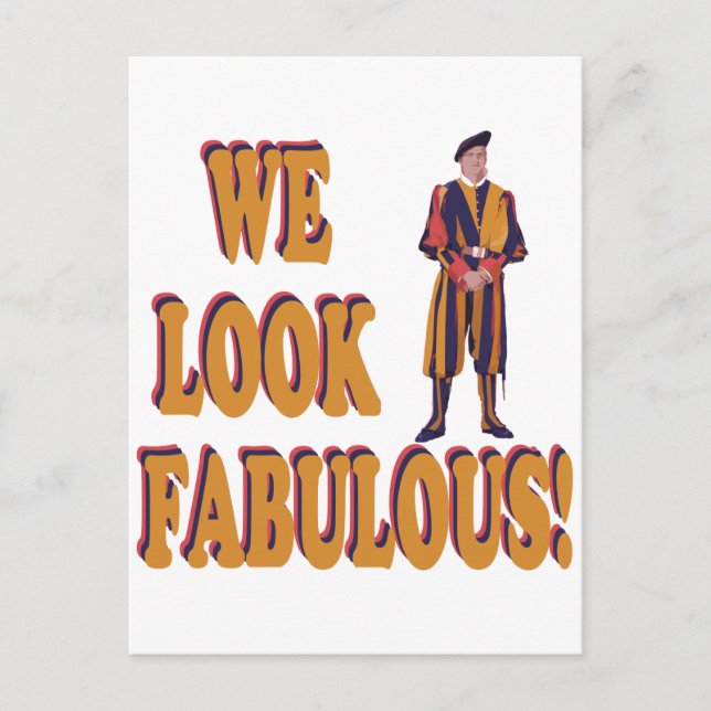 Swiss Guard Postcard (Front)