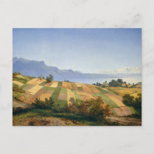 Swiss landscape by Alexandre Calame Postcard