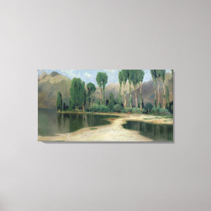 Swiss Landscape Canvas Print