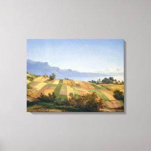 Swiss Landscape Canvas Print
