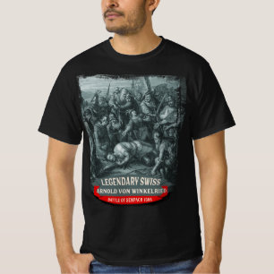 Swiss Legendary Hero Arnold von Winkelried Sempach T-Shirt
