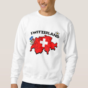 Swiss Map Sweatshirt