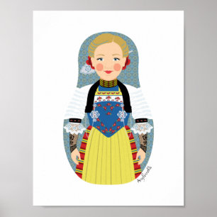 Swiss Matryoshka Poster