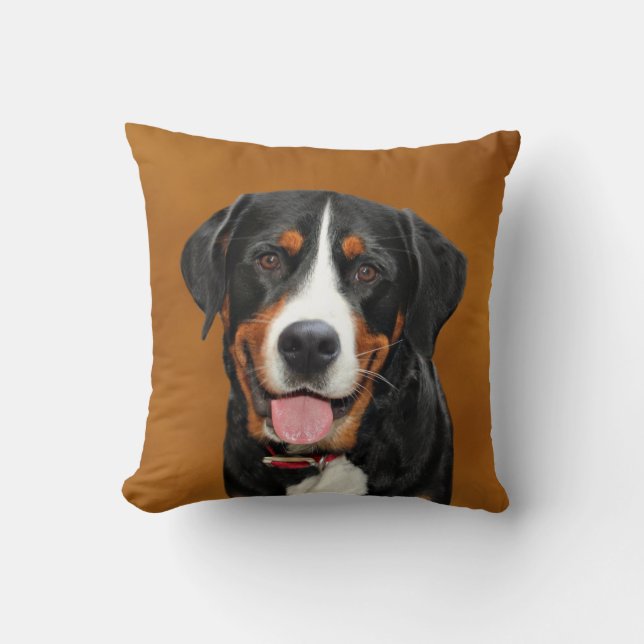 Swiss Mountain Dog Cushion (Front)