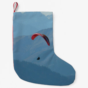 Swiss Paragliding Small Christmas Stocking