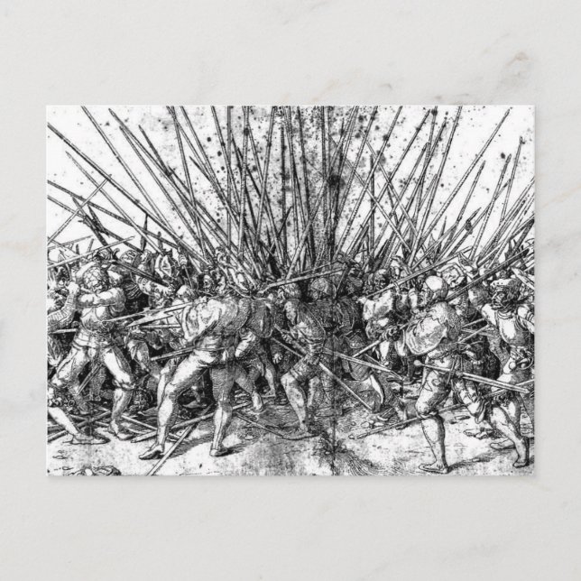 Swiss Pikemen Postcard (Front)