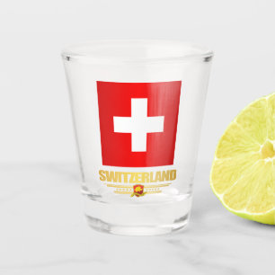 "Swiss Pride" Shirts Shot Glass
