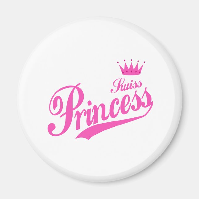 Swiss Princess Magnet (Front)