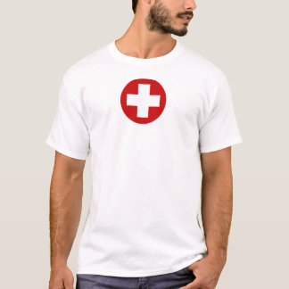 Swiss Red Cross Emergency Recovery Roundell T-Shirt