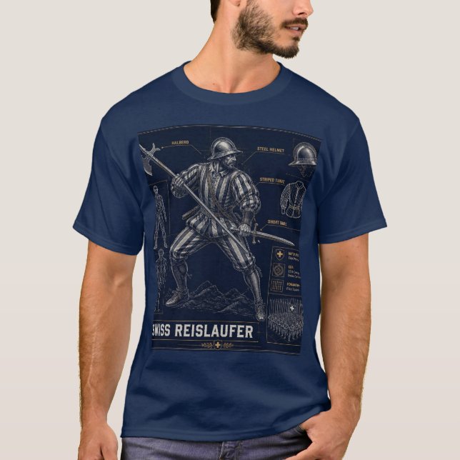 Swiss Reisläufer T-Shirt (Front)