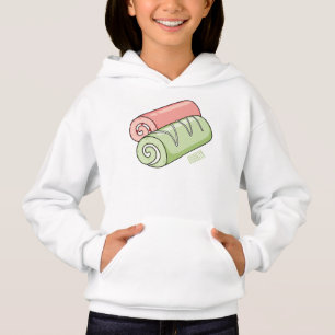 Swiss roll / roll cake cartoon illustration 