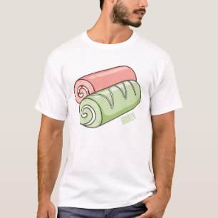 Swiss roll / roll cake cartoon illustration  T-Shirt